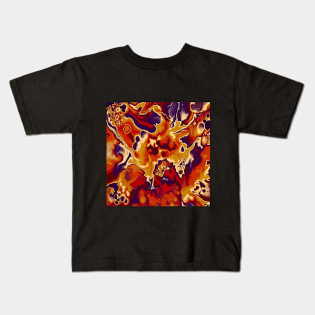 Fire Kids T-Shirt by MayGreenAbgrall